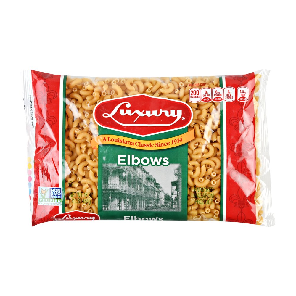 Luxury Elbow Macaroni, 16 oz