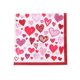 thumbnail image 1 of Decoraciones de la Fiesta de Cumpleaños Día de San Valentín Servilletas Impresas Desechables 16.5x16.5cm Toallas de Cara de Papel Multicolor Decoraciones de la Fiesta Del Té, 1 of 6