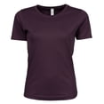 thumbnail image 1 of Tee Jays- Camiseta de manga corta para mujer (Ciruela), 1 of 1