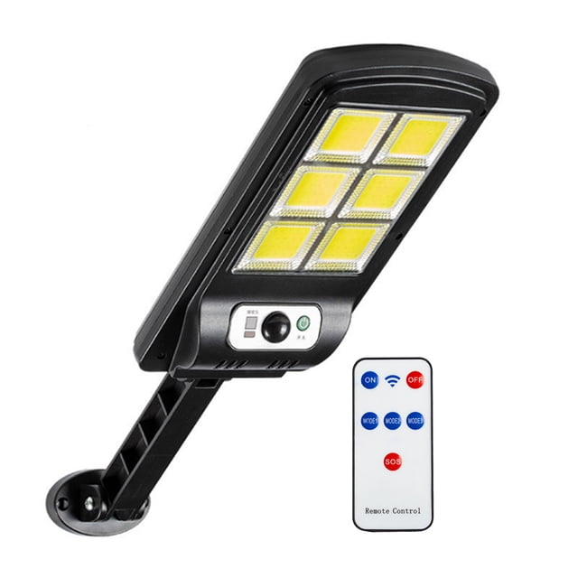 Lámpara solar automática Control remoto Sensor de movimiento Luz exterior (W756-6) Tmvgtek Para estrenar