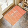thumbnail image 3 of Hello Summer Door Mat - Celebrate the Season with This Absorbent & Non-Slip Mat for Indoor/Outdoor Entryway Home Decor Door Rug 17x30 inch, 3 of 6
