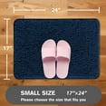 thumbnail image 2 of LKYUHGS-Sea Foam Bathroom Rugs \u2013 Absorbent and Washable Bath Mat, Non-Slip, Thick Soft Chenille Bath Rugs for Bathroom Floor, Shower, Sink - 17" x 24", 2 of 4