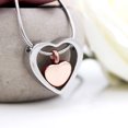 thumbnail image 4 of Anavia Floating Drop Heart Cremation Jewelry for Ashes Memorial Necklace Ash Urn Keepsake-[Silver - Rose Gold], 4 of 6