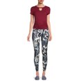 thumbnail image 2 of LA Thread Women's Printed High Waisted Leggings, 2 of 5