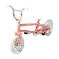 thumbnail image 3 of Escultura de modelo de bicicleta de resina, minibicicleta de carretera, juguetes, colecciones de interior, hogar rosado, 3 of 8