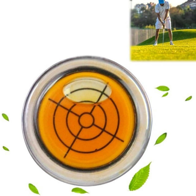 Oefntac jusqu'à 40 % de Réduction sur les Cadeaux Marqueur de Golf Clip Rond avec Fonction de Nivellement Adapté aux Golfeurs Hommes et Femmes Se Fixe Facilement aux Casquettes de Golf 5ml