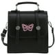 thumbnail image 1 of Mochila estética para mujer, mochila cuadrada con estampado de mariposa, bolso de trabajo para mujer al aire libre, 1 of 4