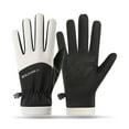 thumbnail image 2 of Winter Thermal Windproof Lined Touchscreen Gloves for Women, Waterproof Hand Warming Ski Gloves for Outdoor Sports Cycling in Cold Weather, 2 of 3