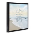 thumbnail image 2 of Stupell Industries Shabby Chic Love Brings Us Home Inspiration Black Floating Frame Canvas Art, 25 x 25, by Natalie Carpentieri, 2 of 8