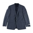 thumbnail image 2 of Calvin Klein Mens Neat Two Button Blazer Jacket, Blue, 46 Long, 2 of 2