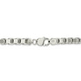 thumbnail image 4 of 925 Sterling Silver 7mm Box Chain 18 Inch, 4 of 5