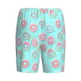 thumbnail image 7 of Daiia Colorful Sweet Donuts Mens Woven Stretch Pajama Short,Short Pajama Pants-X-Large, 7 of 7