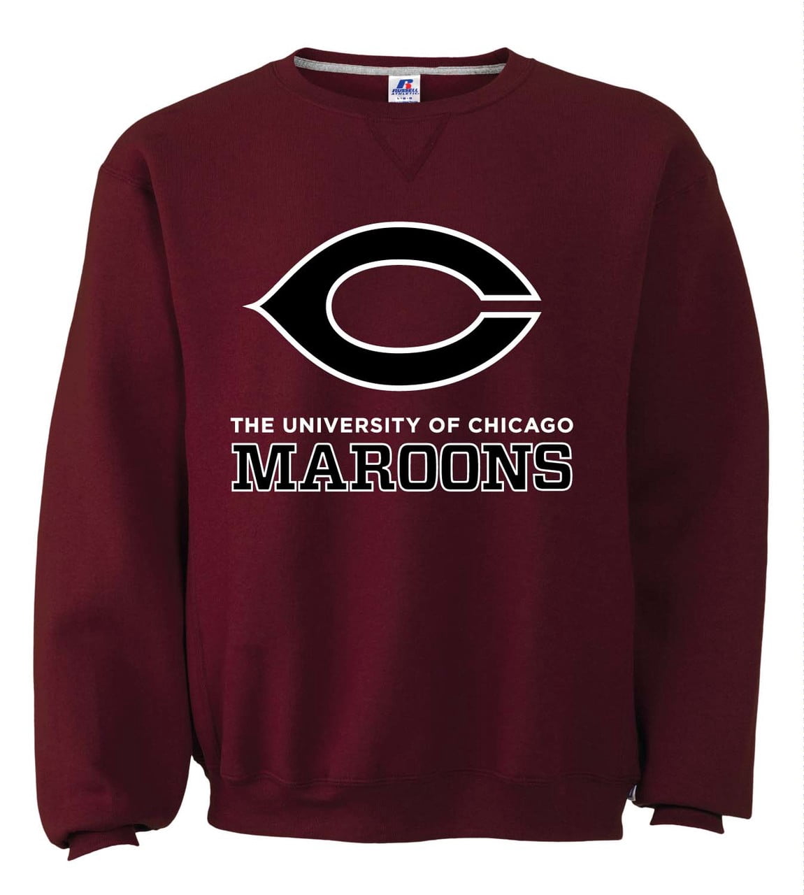 maroon baseball pullover