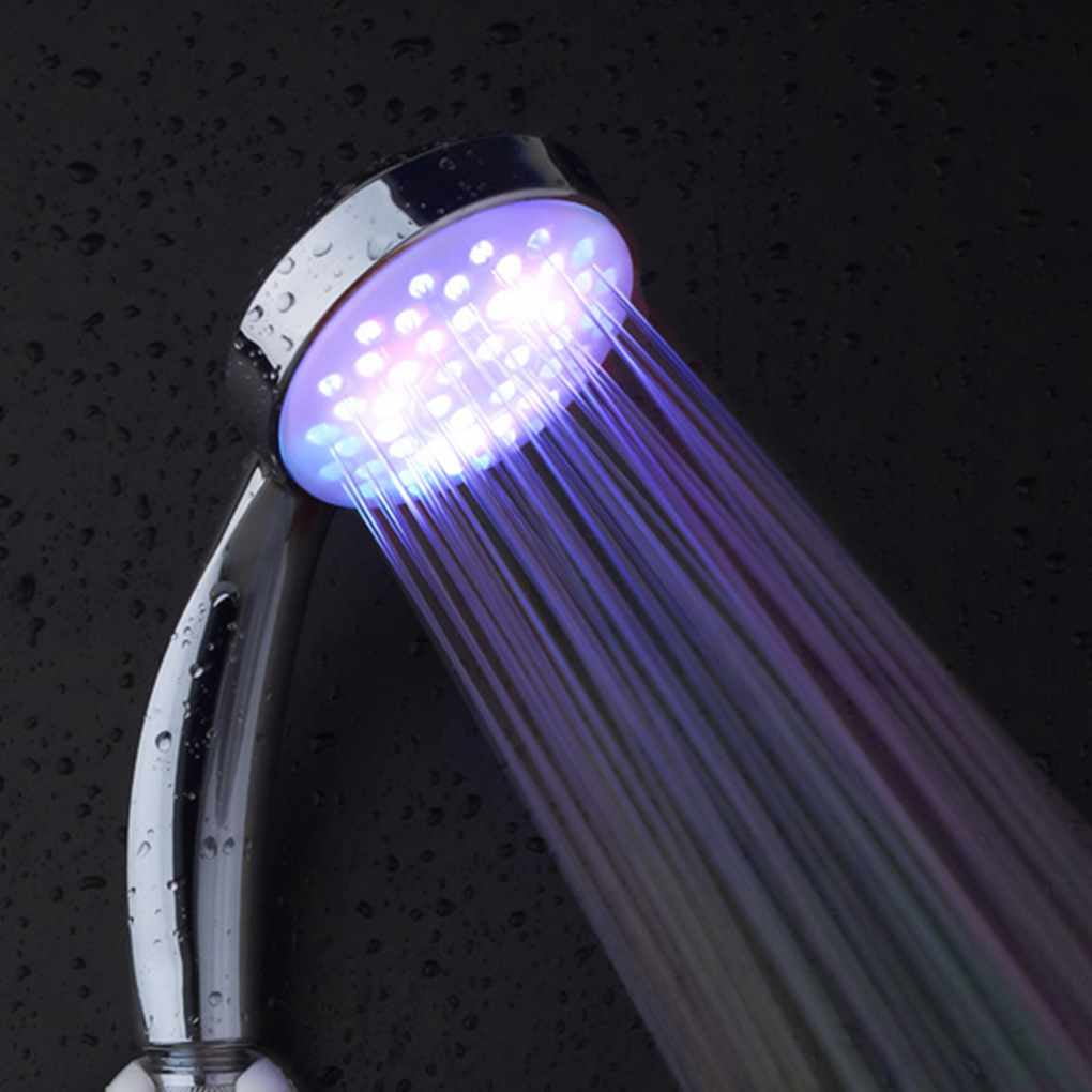 Details about   Romantic Automatic 7 Color LED Lights Handing Shower Head RC-9816 for DI 