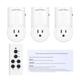 thumbnail image 3 of Mistaha Remote Control Outlet Wireless Light Switch Electrical Plug for Household Appliances -- Plug AC 120V (3Rx-1Tx), 3 of 8