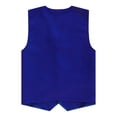thumbnail image 4 of renvena Kids Button Volunteer Activity Vest Button Up Irregular Hem Waistcoat Sleeveless Waiter Blue S/10, 4 of 5