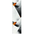 thumbnail image 2 of Safavieh Hollywood Joandra Abstract Runner Rug, Gray/Orange, 2'3" x 8', 2 of 11