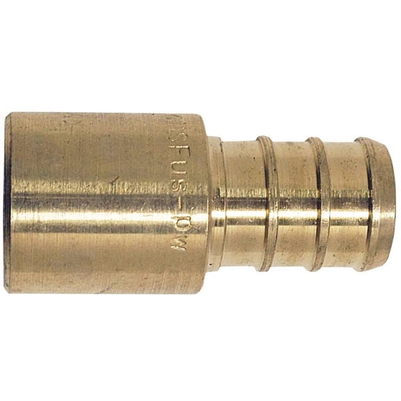 Apollo Valves APXMS1212 Pipe Adapter, 1/2 in, PEX x Male Solder, Brass, 200 psi Pressure