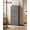 Misty Gray, variant on Farmhouse Pantry Cabinet with Barn Doors & Adjustable Shelves – 70.3" Tall Kitchen Storage Organizer with Drawer & Pull-Out Tray, Hazelnut Brown