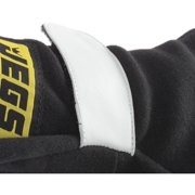 JEGS Racing Gloves SFI 3.3/1 Single Layer Nomex Large Black