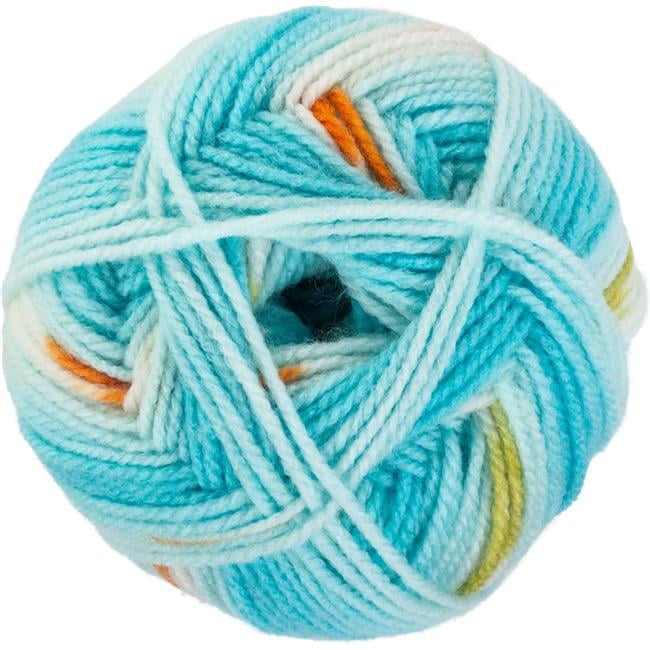 Red Heart E8969562 Hugs & Kisses Yarn Aqua