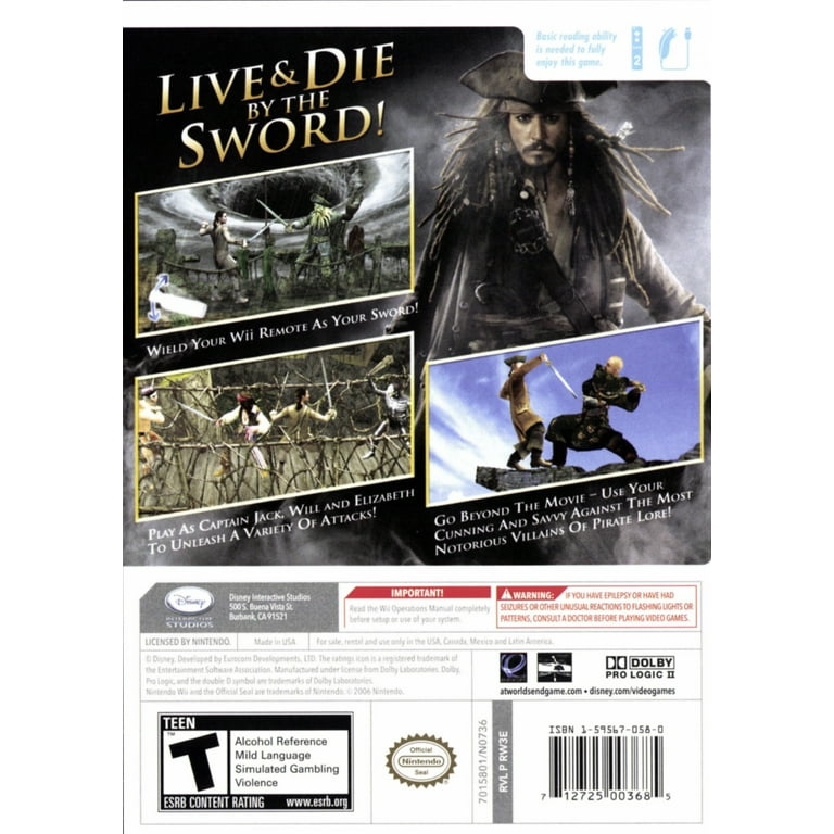 Pirates of the Caribbean: At World's End | Nintendo Wii | 2007