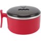 thumbnail image 1 of Cuenco aislado KAIYANG para ramen doble de acero inoxidable 304 con tapa rojo, 1 of 5
