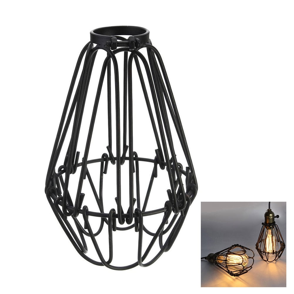 Solar Style Garden Lights Outdoor String Lamps Set of 10 Caged Diamond Birdcage 
