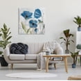 thumbnail image 3 of Stupell Industries Blue Garden Poppies Botanical & Floral Painting Gallery Wrapped Canvas Art Print Wall Art, 30 x 30, 3 of 8