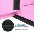 thumbnail image 3 of Matladin 6' Folding Tri-Fold Gymnastics Gym Exercise Aerobics Mat, 6ft x 2ft x 2in PU Leather Tumbling Mats(Pink), 3 of 7