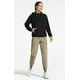 thumbnail image 5 of Pantalones de senderismo Libin Cargo para mujer, color caqui, talla L, 5 of 6