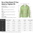 thumbnail image 5 of Kdxio Green Gingham Print Women Men Sun Protection UPF 50+ Jackets Zip Up Long Sleeve Hoodie Hiking Lightweight with Pockets, 5 of 7