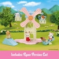 thumbnail image 3 of Dollhouse Playset Ternurines Calico Critters Baby Windmill Park con gato persa, 3 of 8