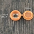 thumbnail image 3 of 100pcs Self-tapping Screw Cross Special Lid Decorative Hole Plug Self-tapping Screw Cap, 3 of 15