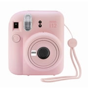 Fujifilm Instax Mini 12 Instant Camera with Case, 20 Fuji Films, Decoration Stickers, Frames, Photo Album and More Accessory kit (Blossom Pink)