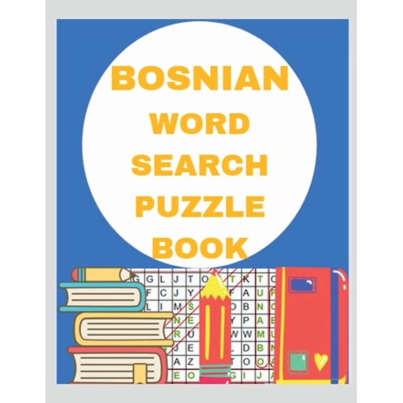Bosnian Word Search Puzzle Book, (Paperback)