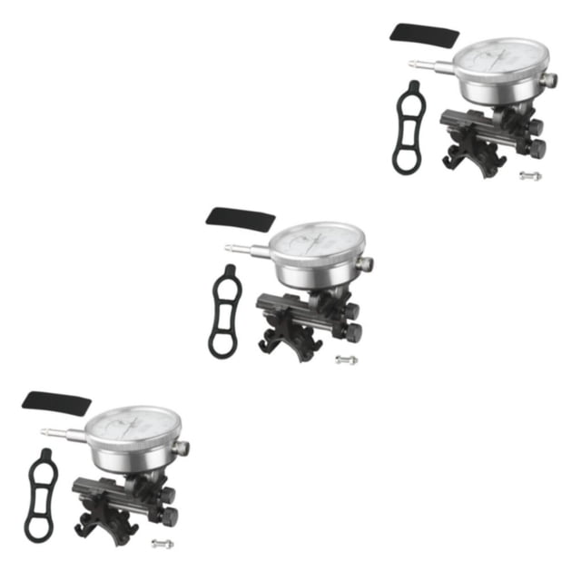 Redempat Bike Wheel Truing Stand Convenient And Practical Solution Durable And Practical ABS Portable Bike Wheel Truing Stand black(indicator) 3Set