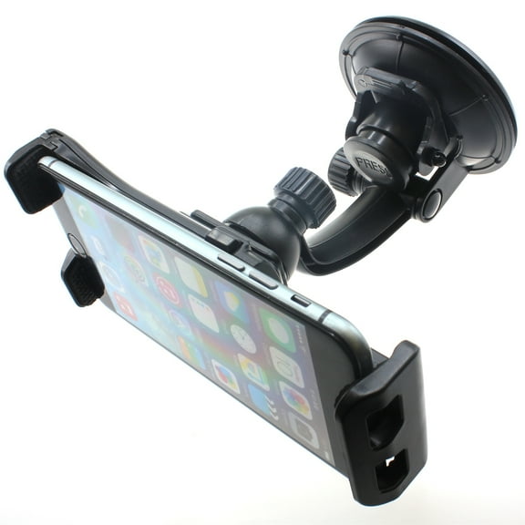 Car Mount Compatible With For iPad Pro 12.9" (3rd/4th/5th/6th Gen) Dash Windshield Holder Strong Grip Cradle Swivel