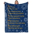 thumbnail image 1 of LHSHID Birthday Gifts for Grandma A Heartwarming Hug in a Blanket for Grandma Christmas Day Retirement Gifts for Grandma Blanket 50x60in, 1 of 5