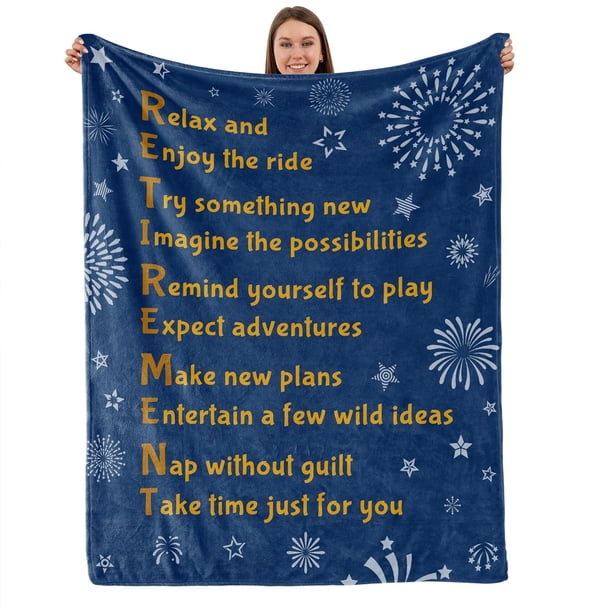 LHSHID Birthday Gifts for Grandma A Heartwarming Hug in a Blanket for Grandma Christmas Day Retirement Gifts for Grandma Blanket 60x80in