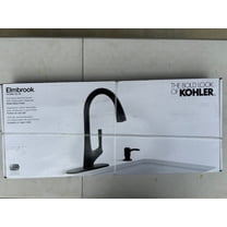KOHLER Elmbrook Kitchen Faucet in Matte Black R22968-SD-BL