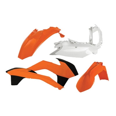 2014-2016 Acerbis Replica Plastic Kit White for KTM 250 XC-W E-Start