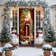 thumbnail image 4 of Christmas Door Curtain Santa Claus Polyester Fabric Decorative Cover for Holiday Party Wall and Door Hanging Festival Home Decor, 4 of 6