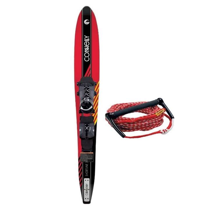 Shortline 67 Swerve RTS Binding With Rope Connelly Slalom Water Ski by Connelly