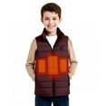 thumbnail image 7 of WMTBSRSW Kids Heated Vest No Battery Pack Boys Lightweight Sleeveless 4 Heating Zones Heated Jackets USB Charging Heated Waistcoat 15 Years, 7 of 7