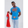 thumbnail image 3 of Father's Day Mens Pullover Costume T-Shirt and Cape Adult, 3 of 5