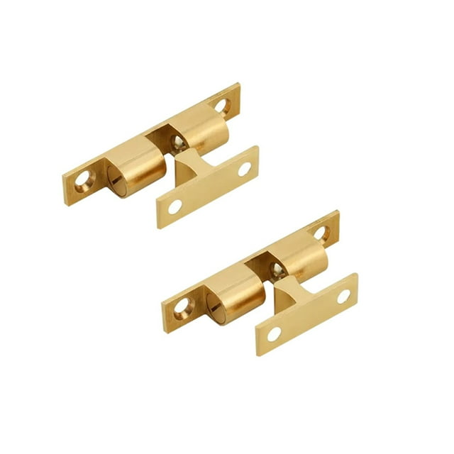 Boucle de Verrouillage de Porte d'Armoire, Ressort Réglable, Verrouillage à Bille pour Meubles, Facile à Installer