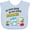 AE-Light Blue, variant on Inktastic No Such Thing As Too Many Books with Cute Owl Boys or Girls Baby Bib