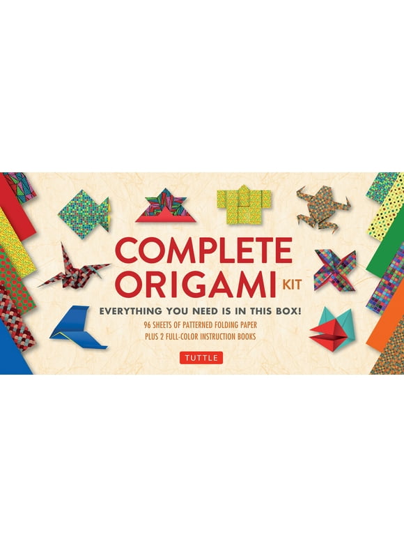 Complete Origami Kit: [Kit with 2 Origami How-To Books, 98 Papers, 30 Projects] This Easy Origami for Beginners Kit Is Great for Both Kids and Adults (Other)