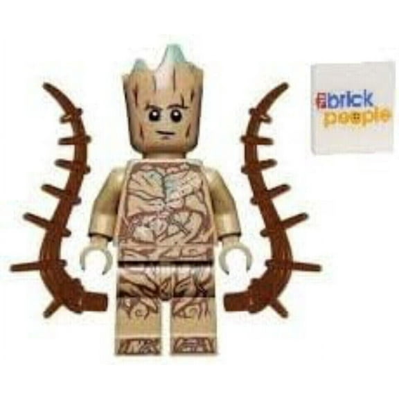 LEGO Superheroes: Groot Minifigure with Extended Arms